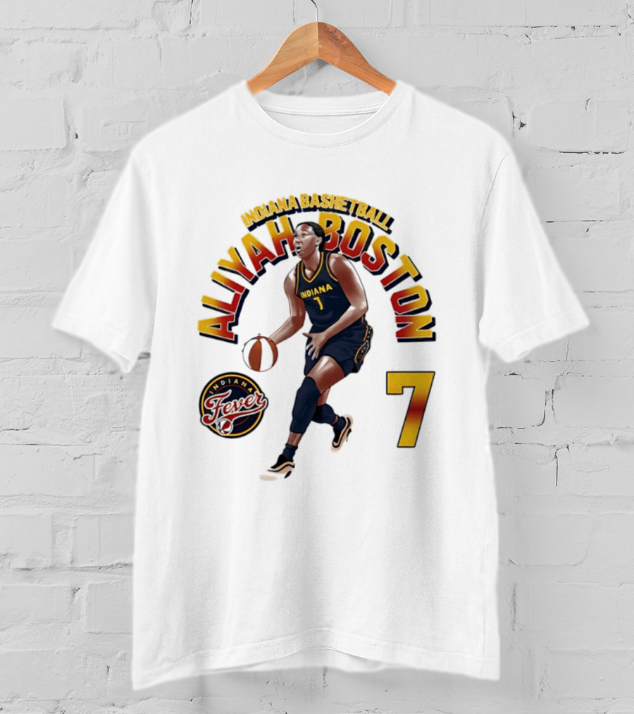 Aliyah Boston Indiana Fever Basketball 7 T-Shirt