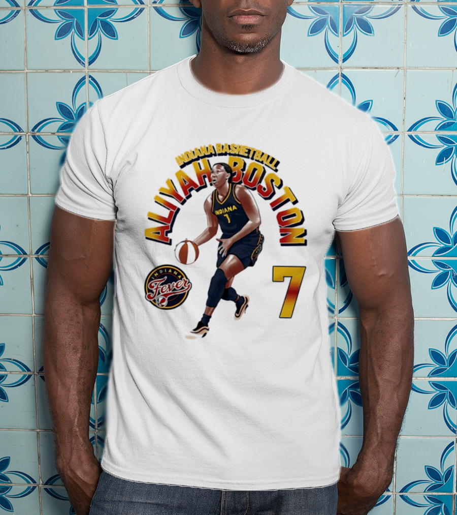 Aliyah Boston Indiana Fever Basketball 7 T-Shirt