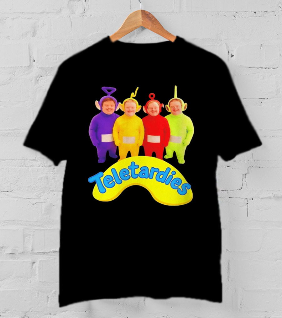 Teletardies Teletubbies Down Syndrome T-Shirt