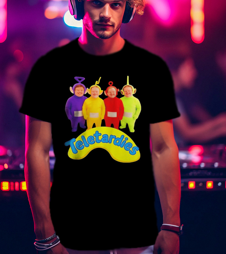 Teletardies Teletubbies Down Syndrome T-Shirt