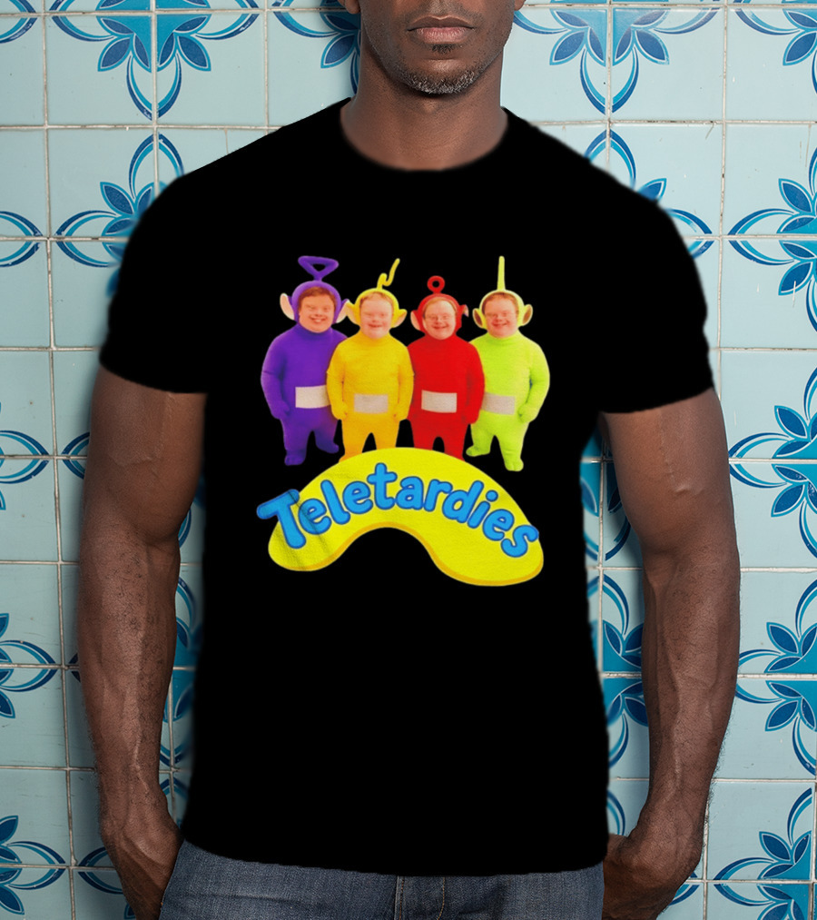Teletardies Teletubbies Down Syndrome T-Shirt