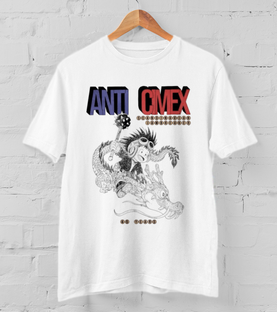 ANTI CIMEX Scandinavian Jawbreaker 45 Years Punk T-Shirt