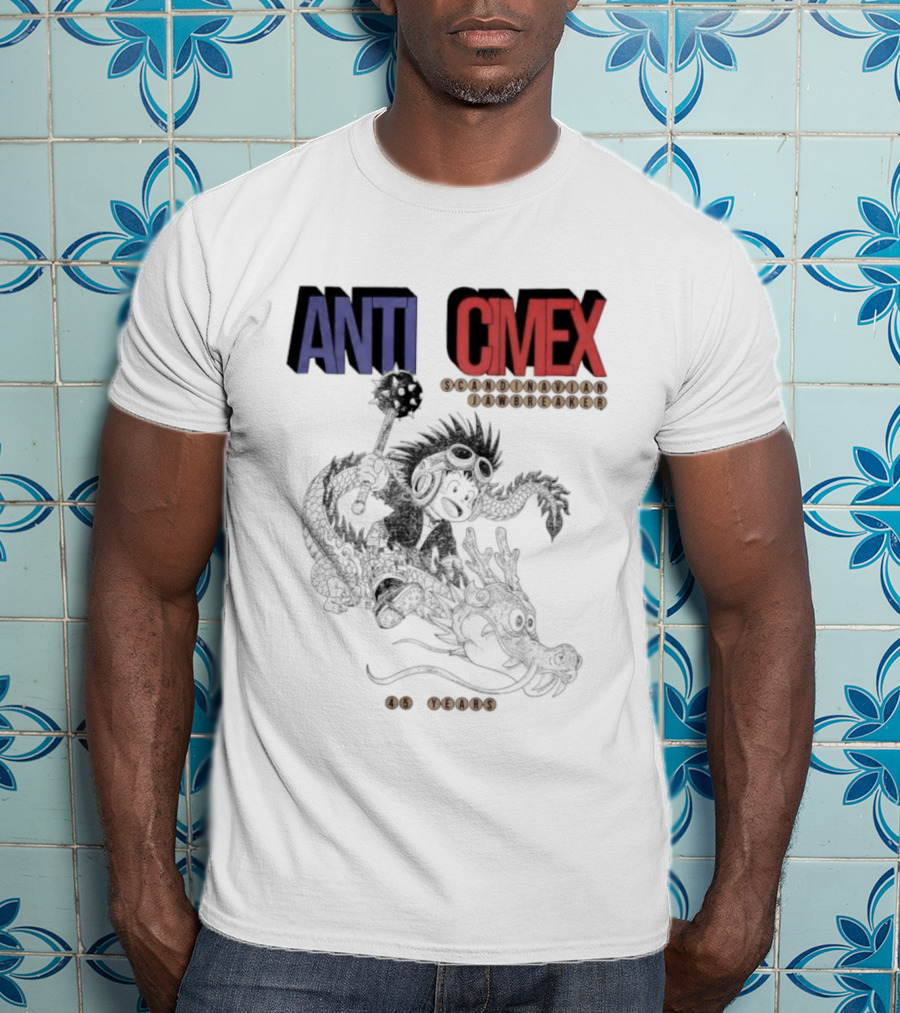 ANTI CIMEX Scandinavian Jawbreaker 45 Years Punk T-Shirt