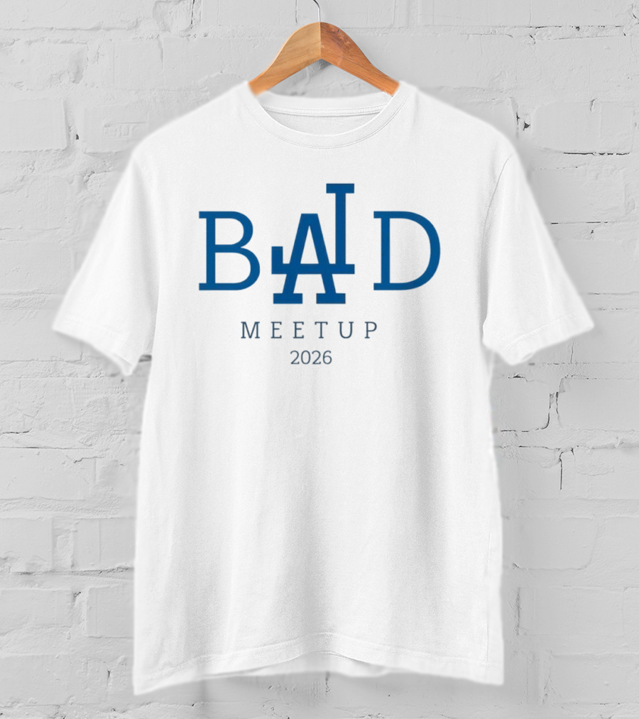 Bald Meetup LA 2026 Iconic Event T-Shirt