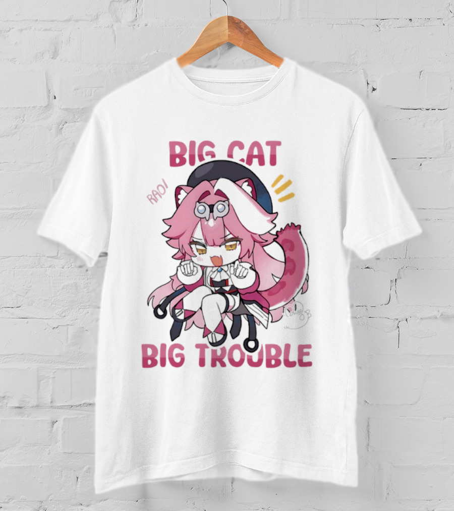 BIG Cat Prowls Into BIG Trouble Anime T-Shirt