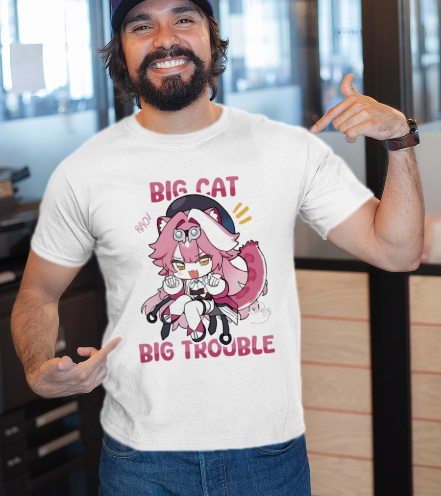 BIG Cat Prowls Into BIG Trouble Anime T-Shirt