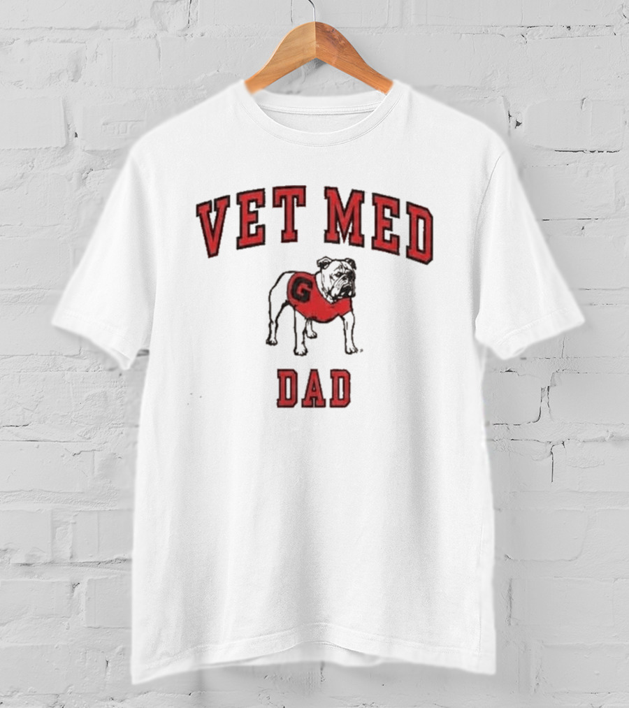 Vet Med Dad Bulldog G T-Shirt