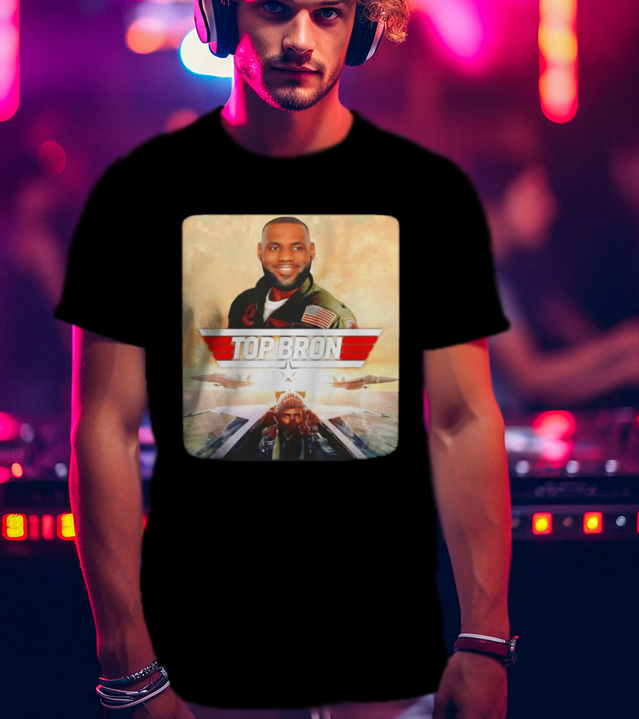 Top Bron LeBron James Aviator T-Shirt