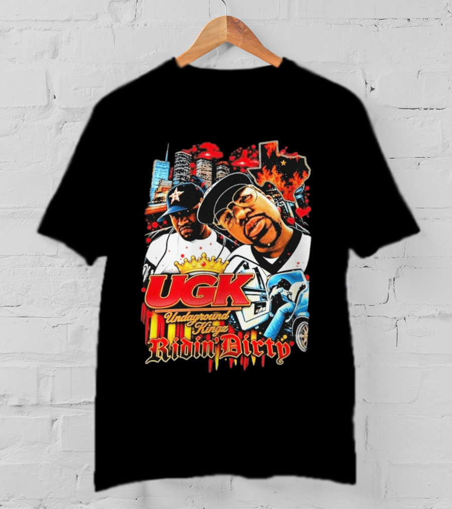 UGK Underground Kingz Ridin' Dirty Texas Rap Legends T-Shirt