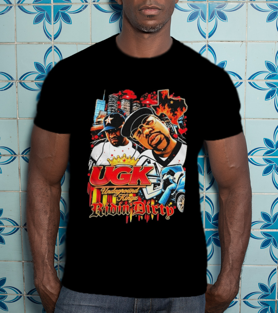 UGK Underground Kingz Ridin' Dirty Texas Rap Legends T-Shirt