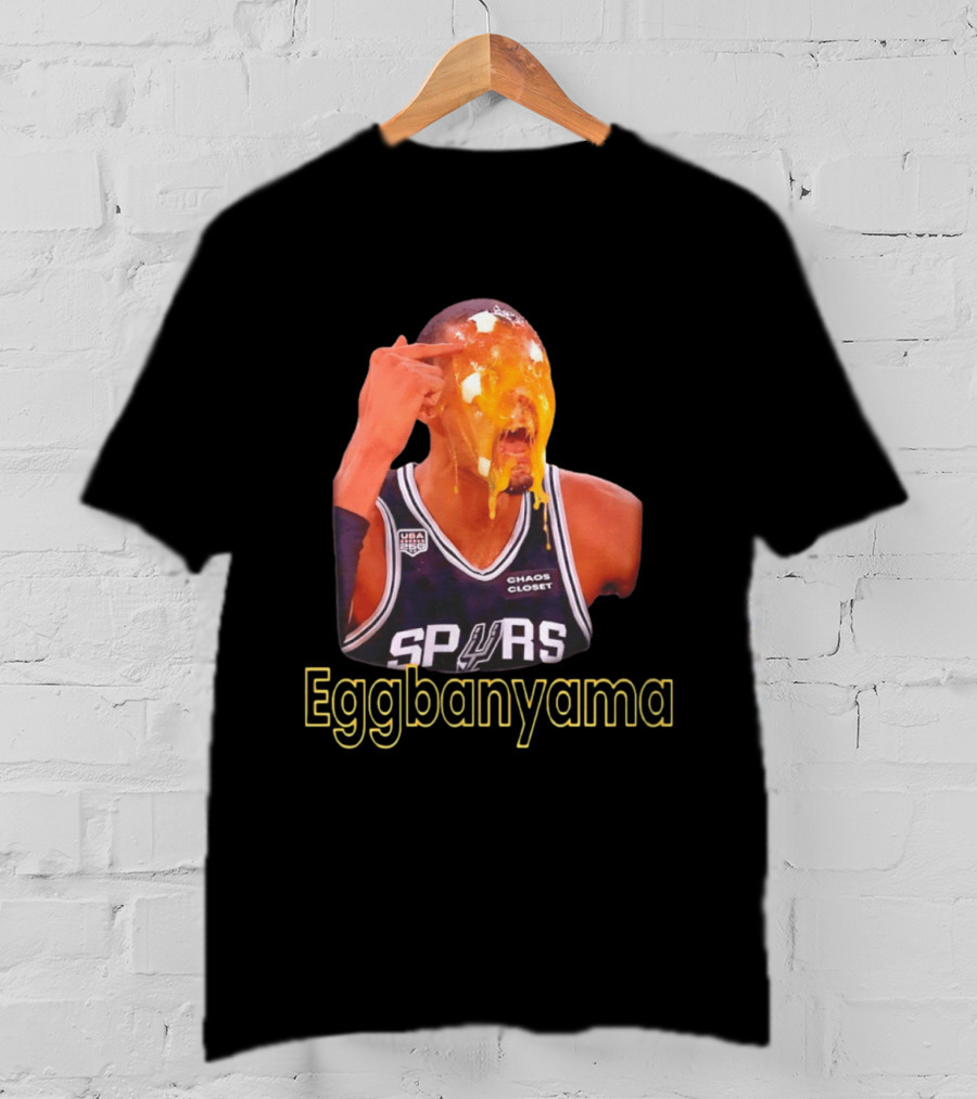 Eggbanyama Spurs Basketball Chaos Closet T-Shirt
