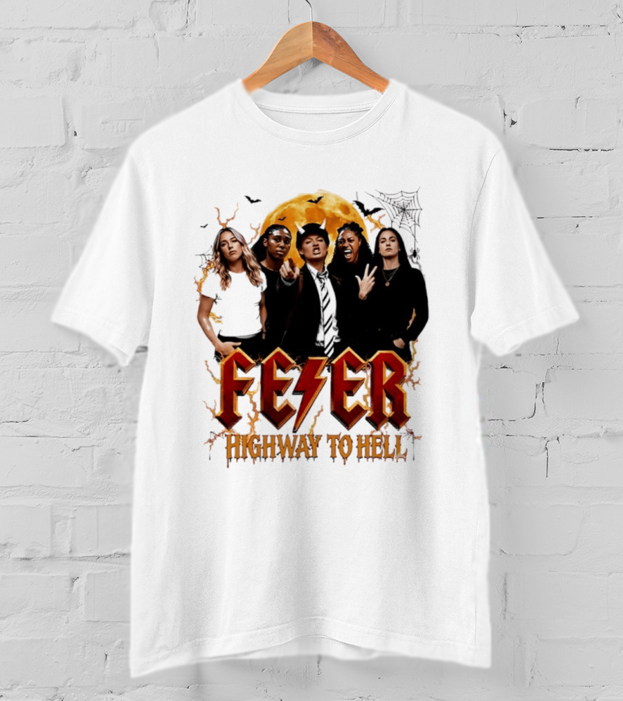 Indiana Fever Highway To Hell Halloween Fever T-Shirt