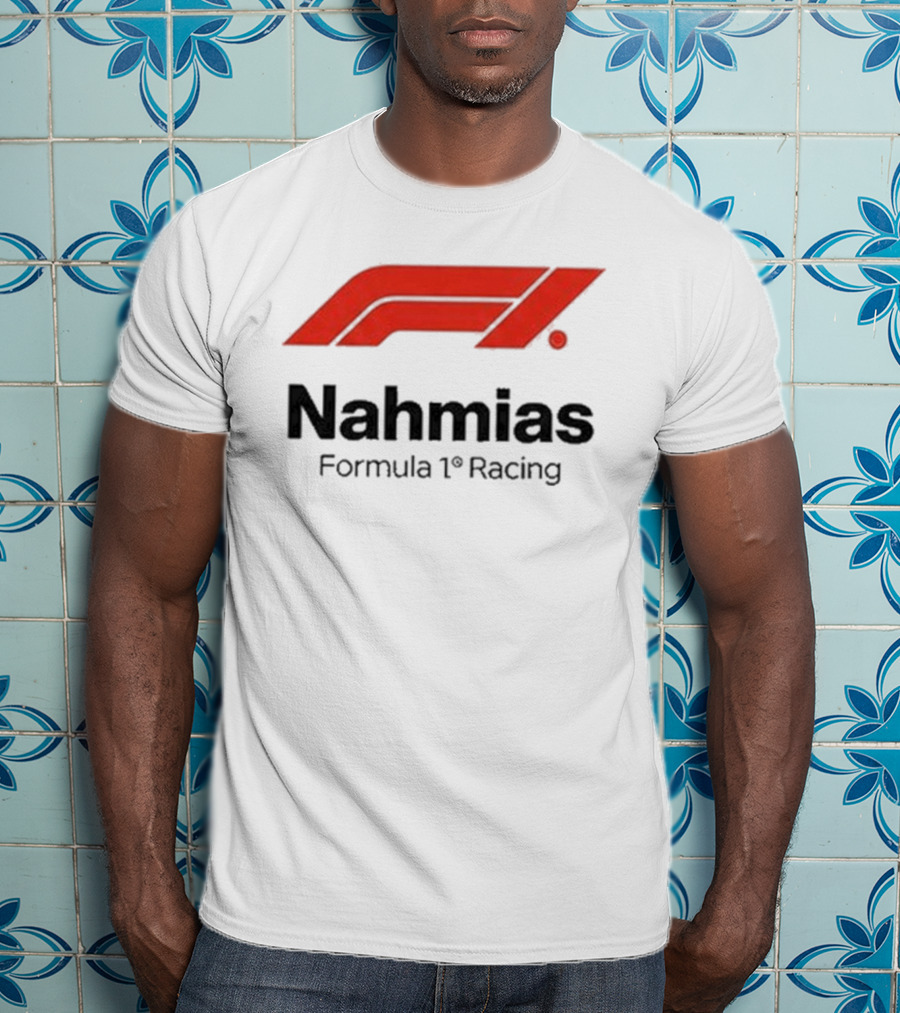 Nahmias Formula 1 Racing Kento Nagao F1 White T-Shirt