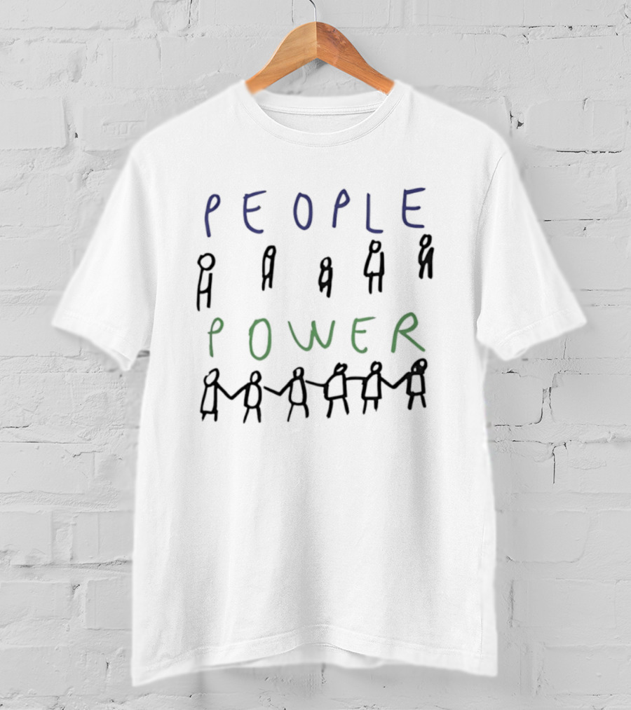 PEOPLE POWER Activism Social Justice Unity Togetherness T-Shirt