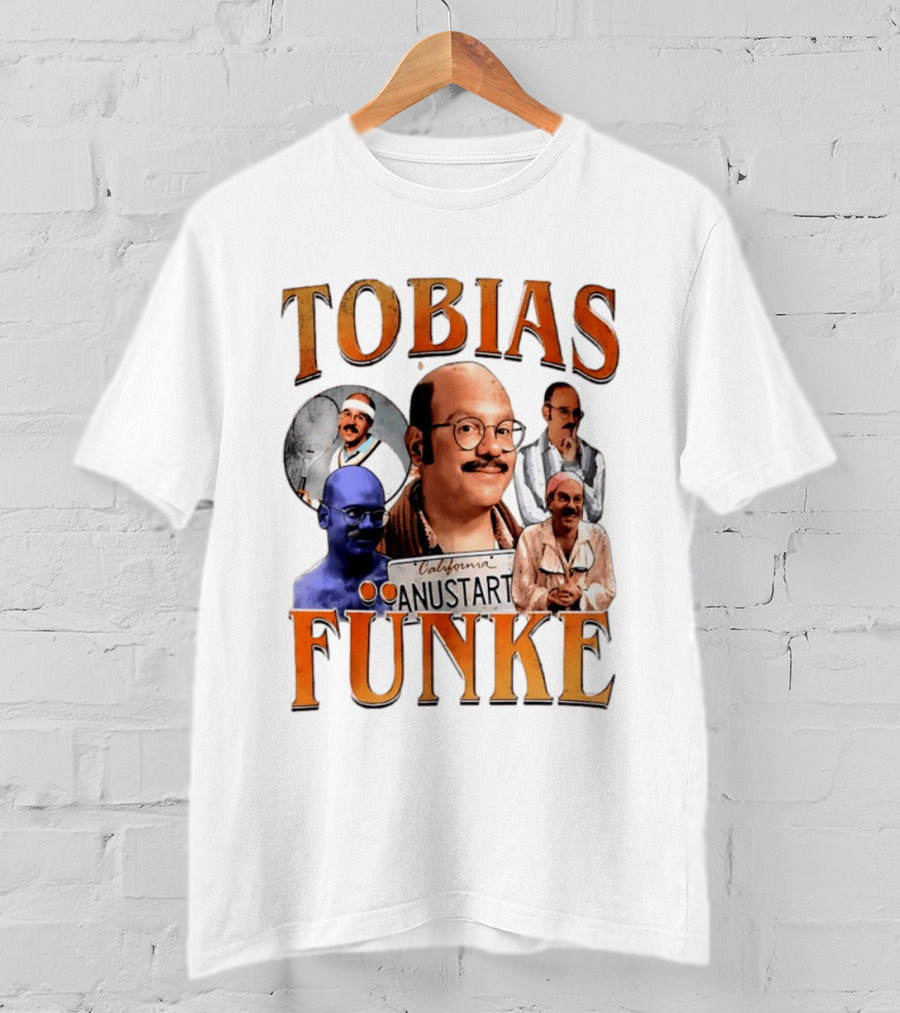 Tobias Funke Anustart Arrested Development Character Compilation T-Shirt