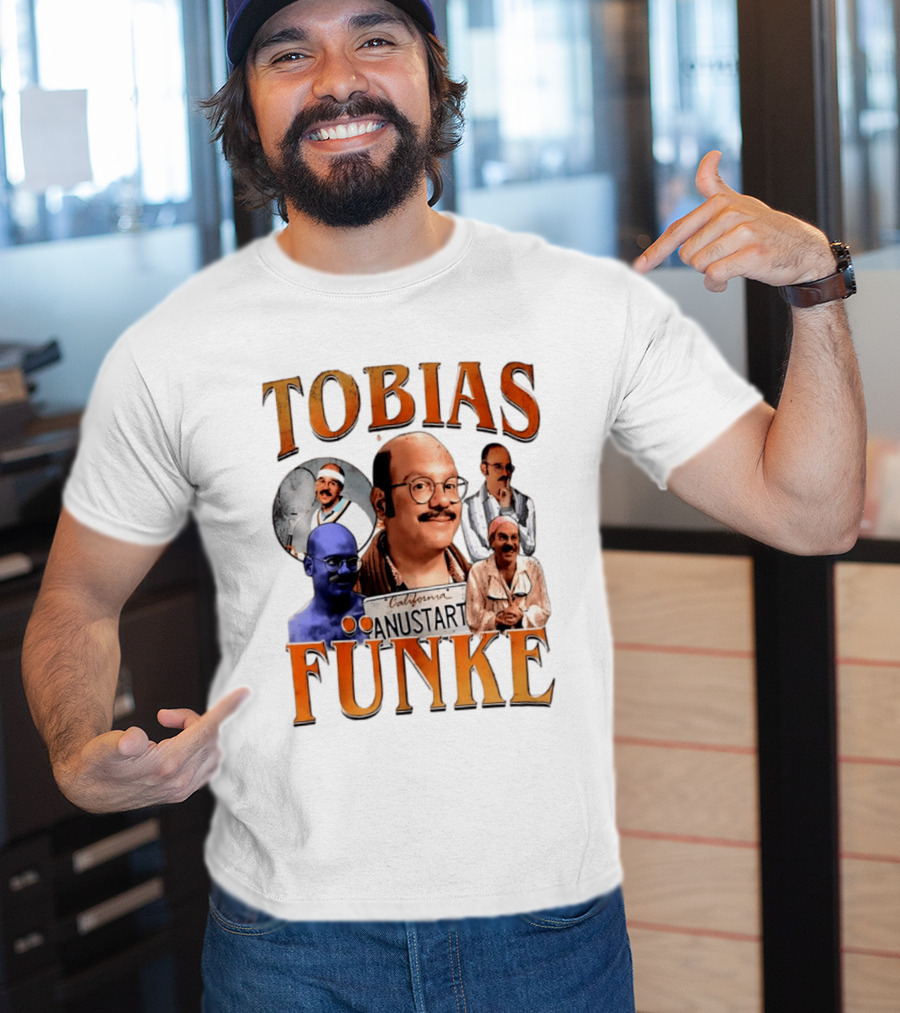 Tobias Funke Anustart Arrested Development Character Compilation T-Shirt