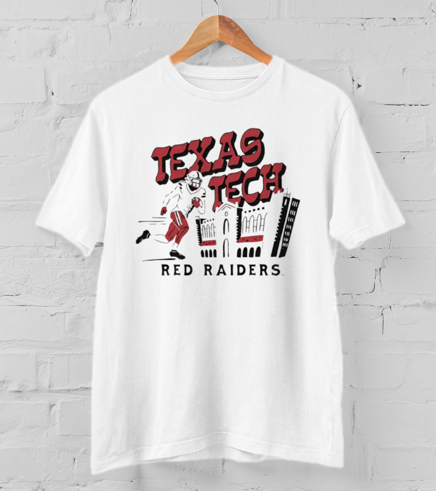 Texas Tech Red Raiders 2026 NCAA Football Player Running T-Shirt