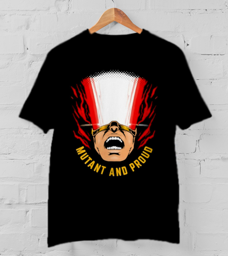 Cyclops Mutant And Proud X Men Marvel Eyebeams T-Shirt