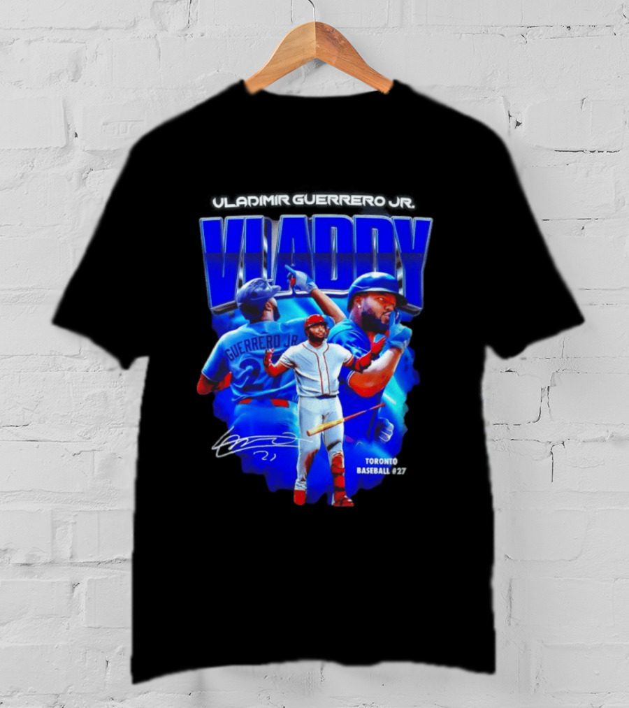 Vladimir Guerrero Jr. Vladdy Toronto Baseball 2026 MLB T-Shirt