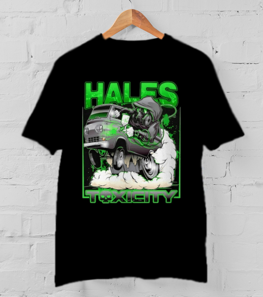 Hales Toxicity Gas Mask Graffiti Van Street T-Shirt