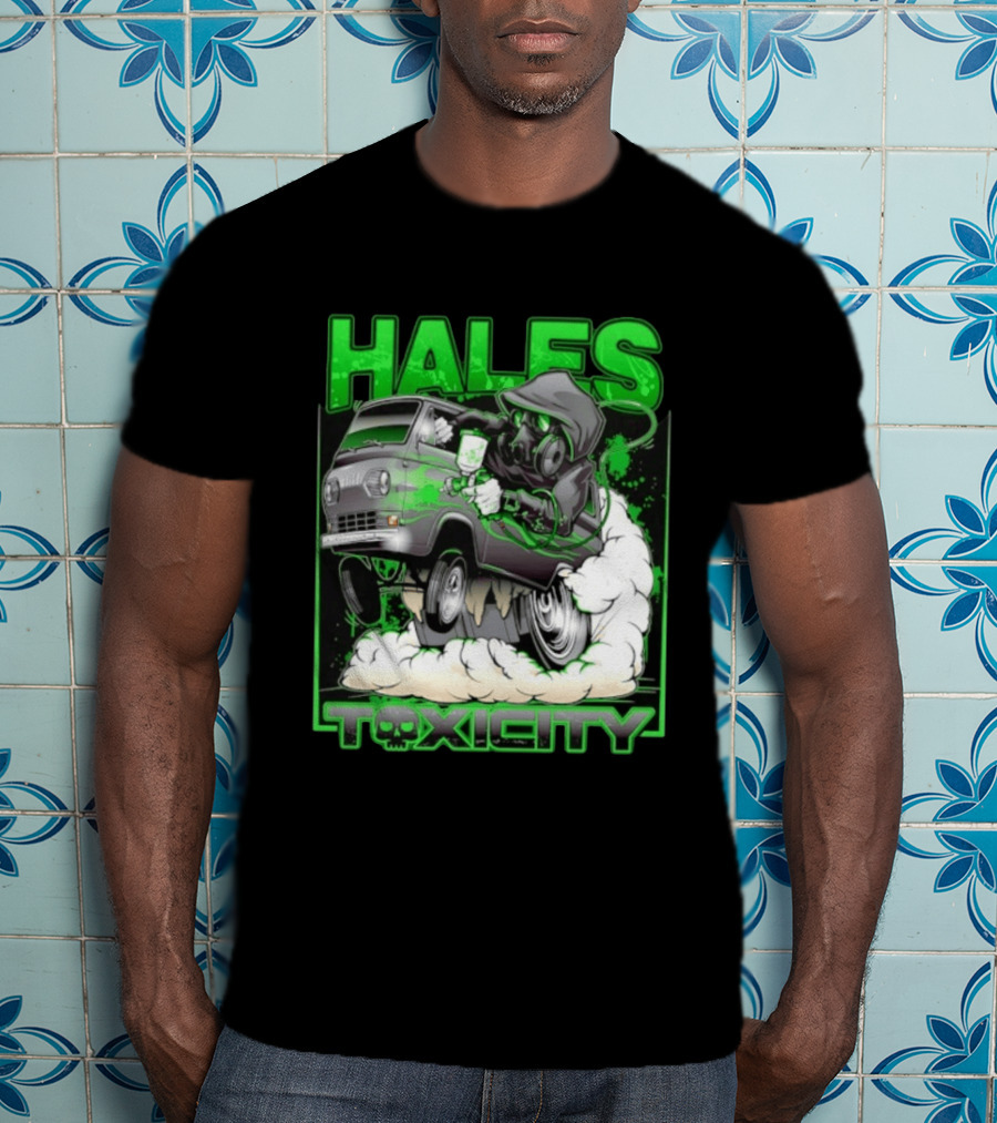 Hales Toxicity Gas Mask Graffiti Van Street T-Shirt