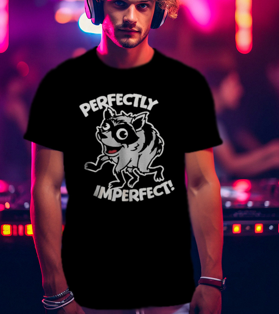 Jimothy Perfectly Imperfect Cartoon Character Fun T-Shirt