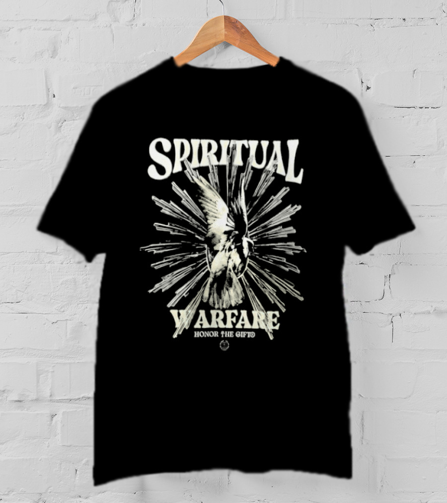 Spiritual Warfare Angelic Burst Honor The T-Shirt