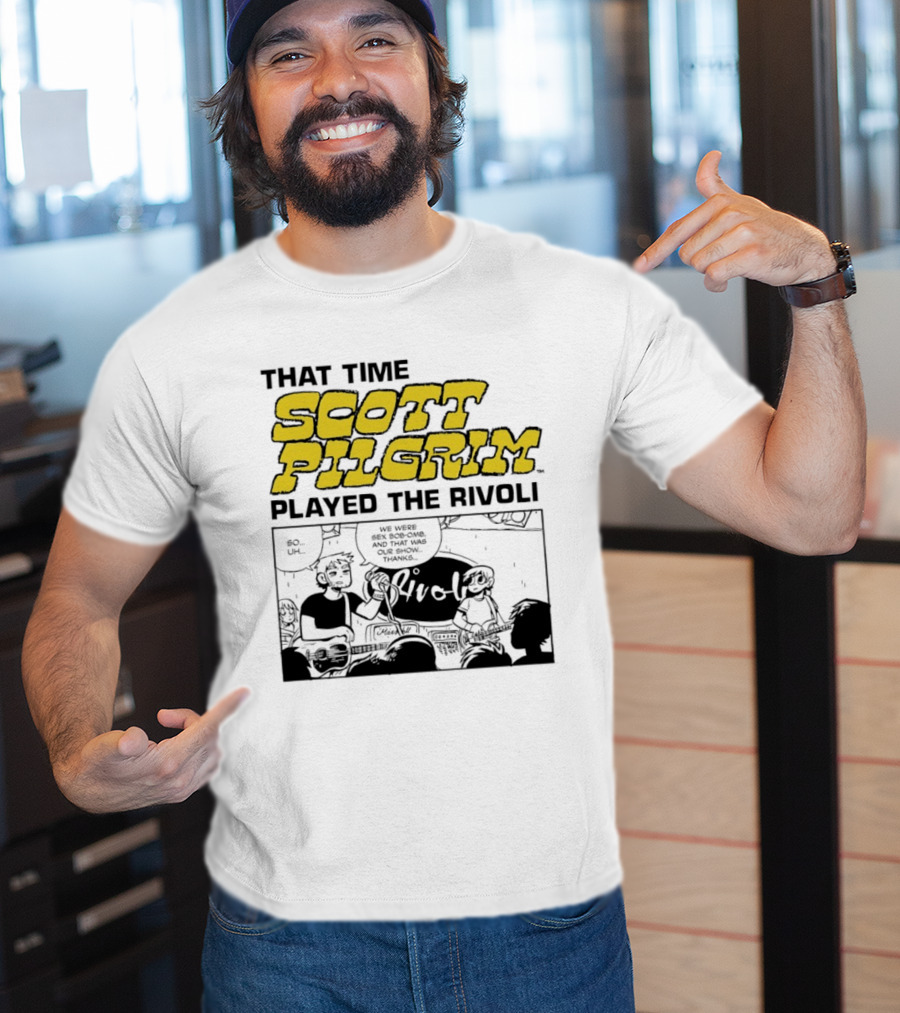 Scott Pilgrim Comic Strip That Time Played The Rivoli T-Shirt
