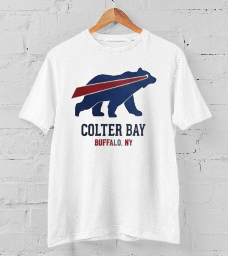 Buffalo Bills Colter Bay NY Beers Make Me Wanna Shout T-Shirt