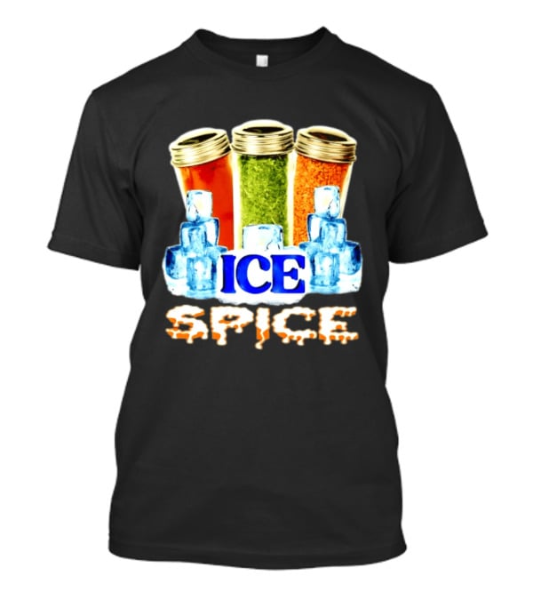 Ice Spice Iced Out Hip Hop Rap Music Funny Wordplay T-Shirt