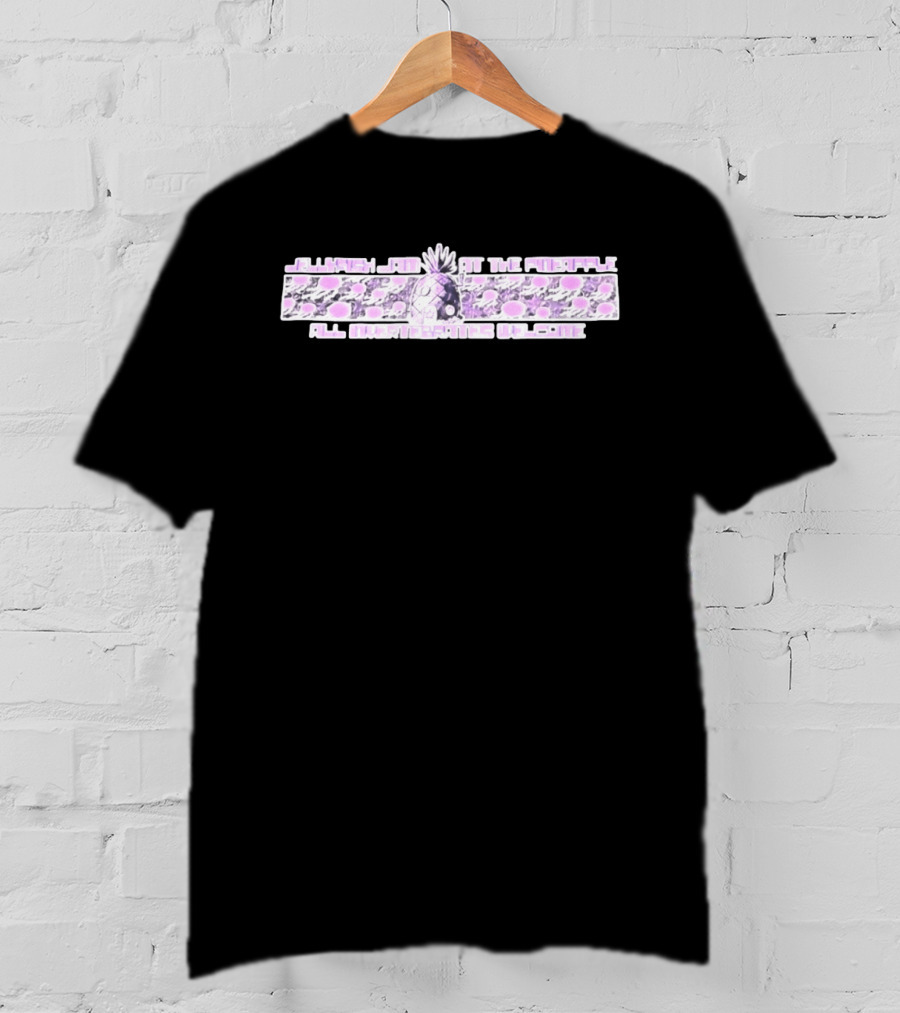 Jellyfish Jam At The Pineapple All Invertebrates Welcome T-Shirt