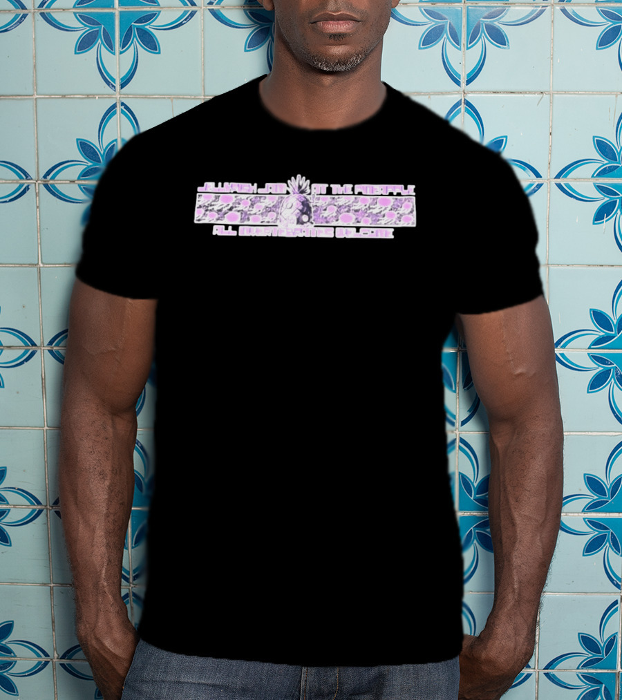 Jellyfish Jam At The Pineapple All Invertebrates Welcome T-Shirt