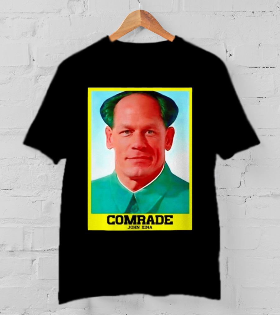 Comrade John Xina Meme Mao Zedong Parody Image T-Shirt