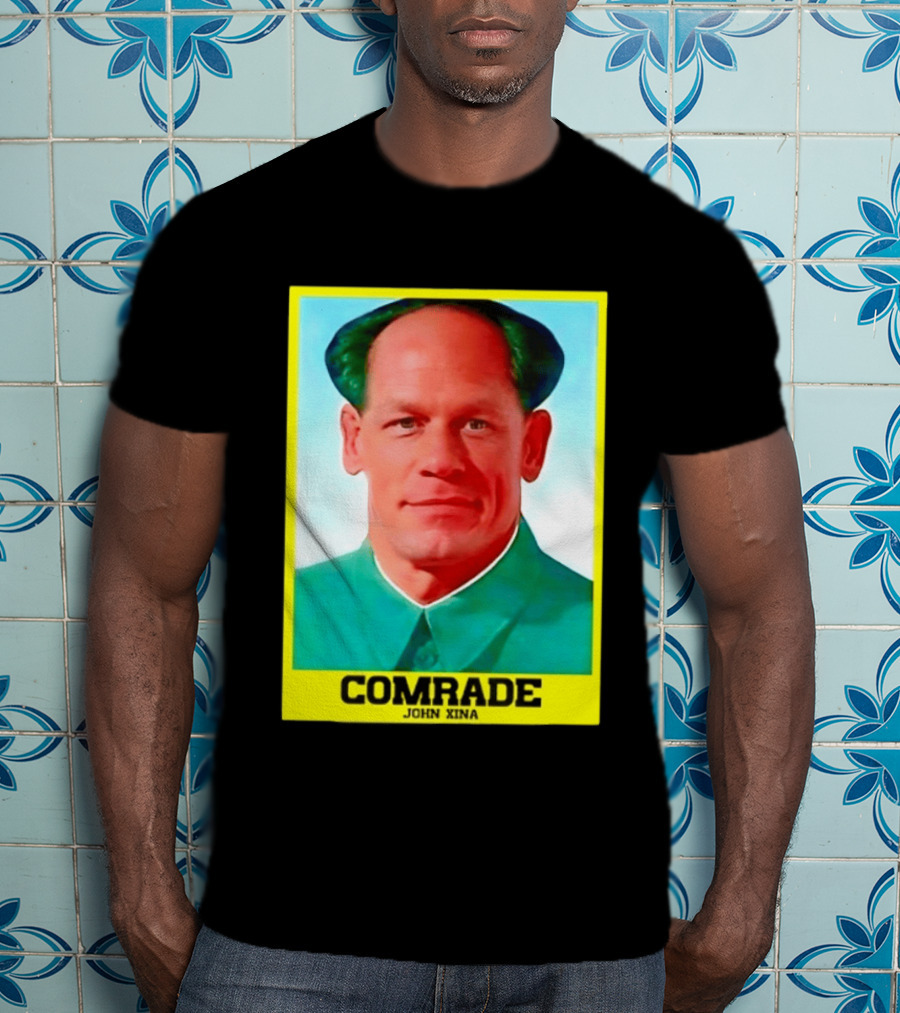 Comrade John Xina Meme Mao Zedong Parody Image T-Shirt
