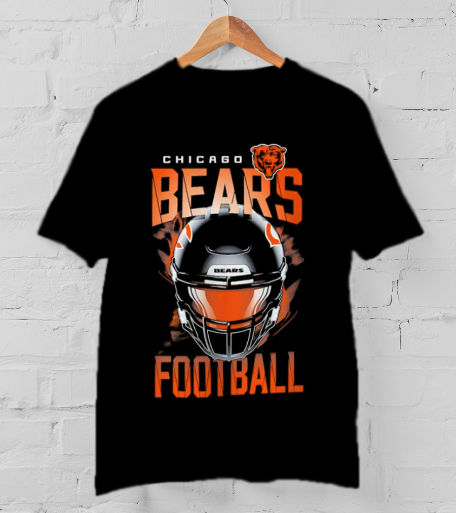 Chicago Bears Football Helmet 2026 Season T-Shirt