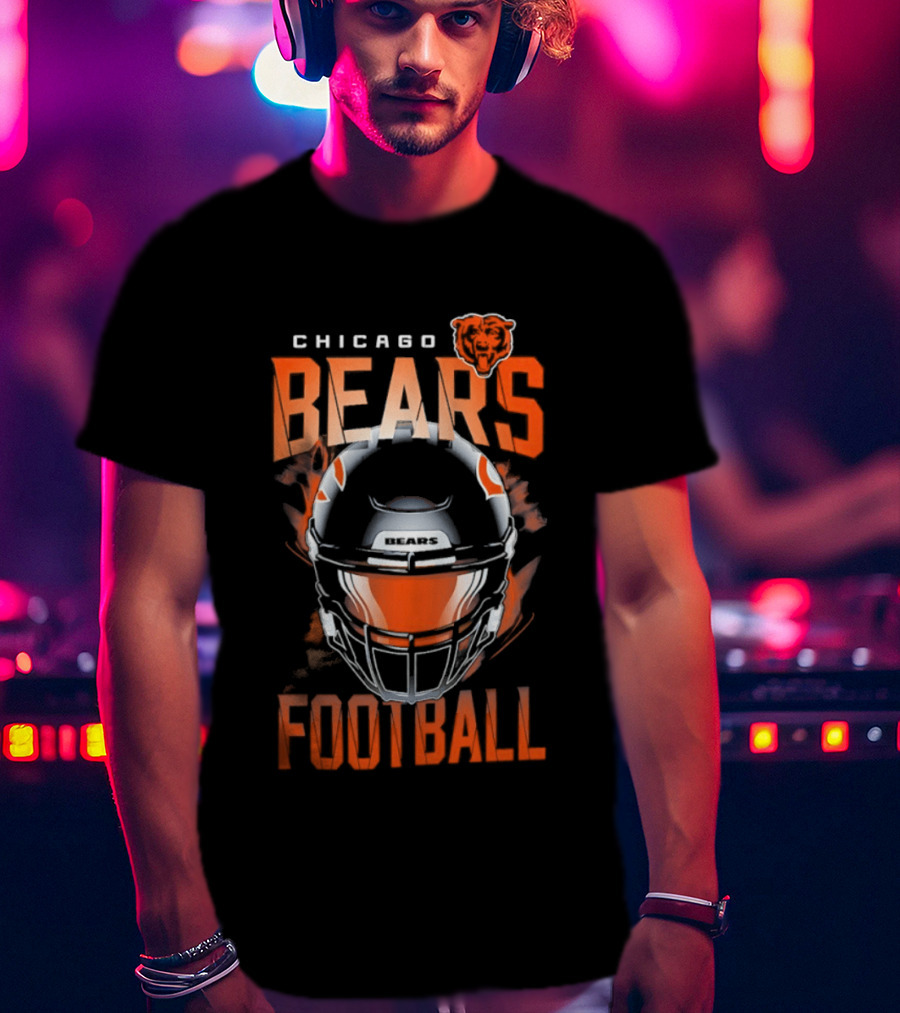 Chicago Bears Football Helmet 2026 Season T-Shirt