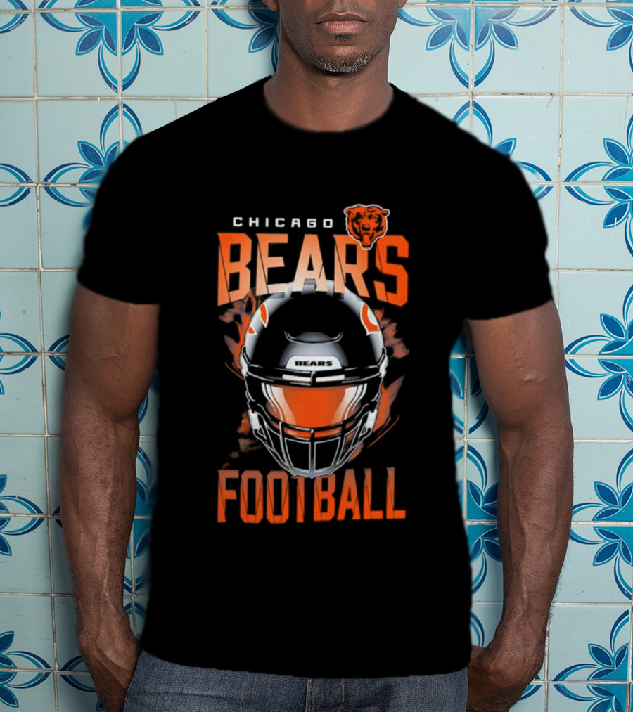 Chicago Bears Football Helmet 2026 Season T-Shirt