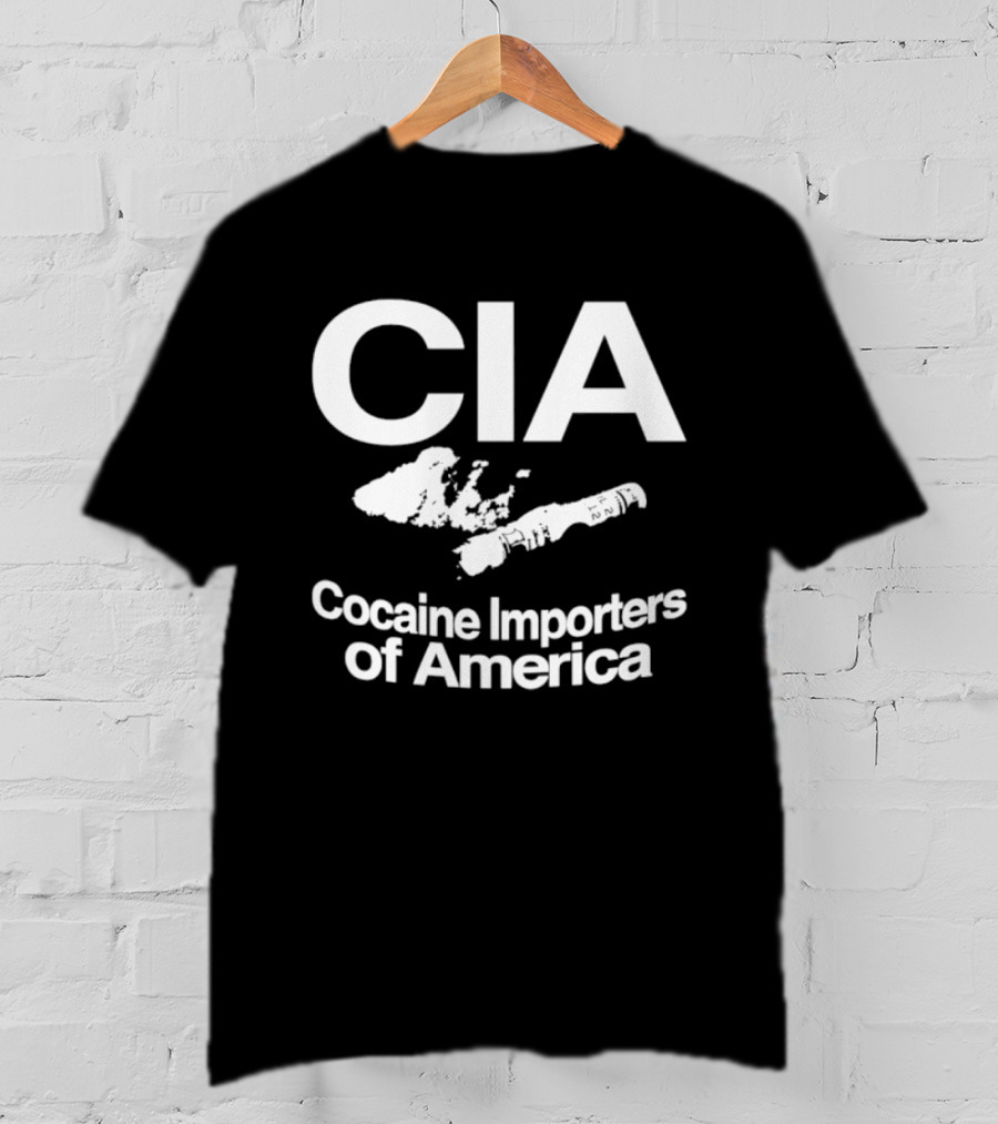 CIA Cocaine Importers Of America Conspiracy Theory T-Shirt
