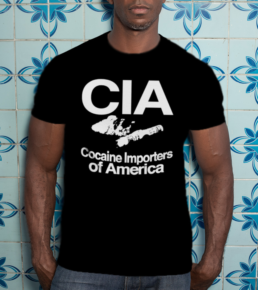 CIA Cocaine Importers Of America Conspiracy Theory T-Shirt