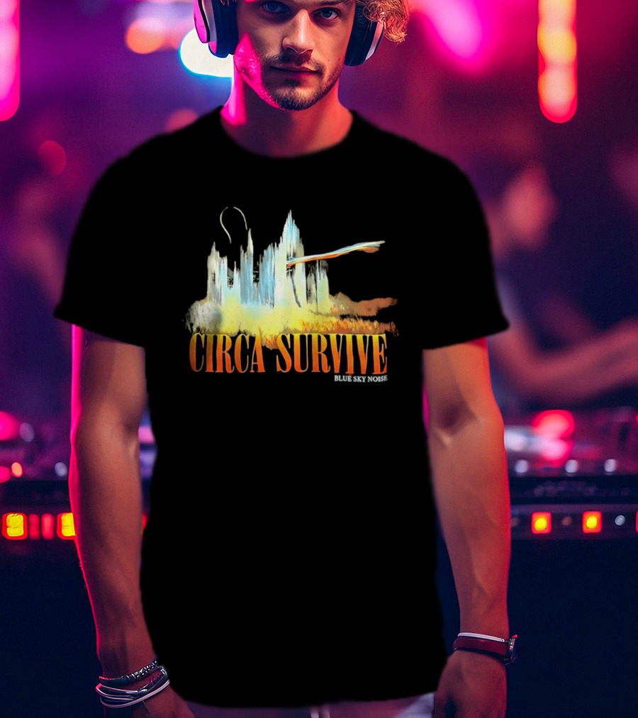 Circa Survive Blue Sky Noise Album T-Shirt