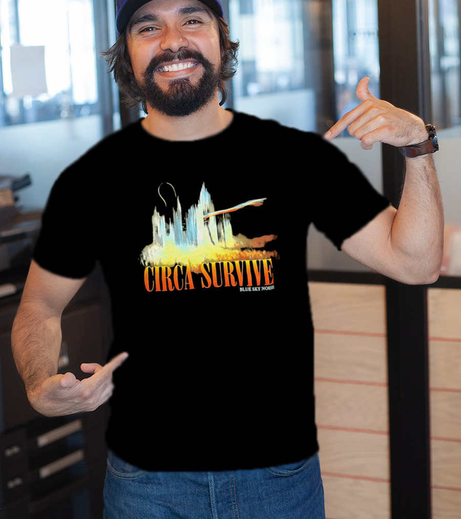 Circa Survive Blue Sky Noise Album T-Shirt