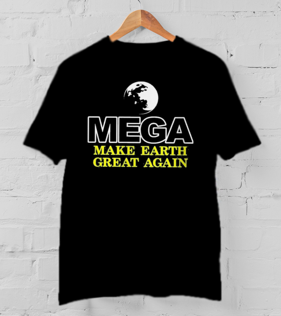 Count Binface MEGA Make Earth Great Again Planet T-Shirt