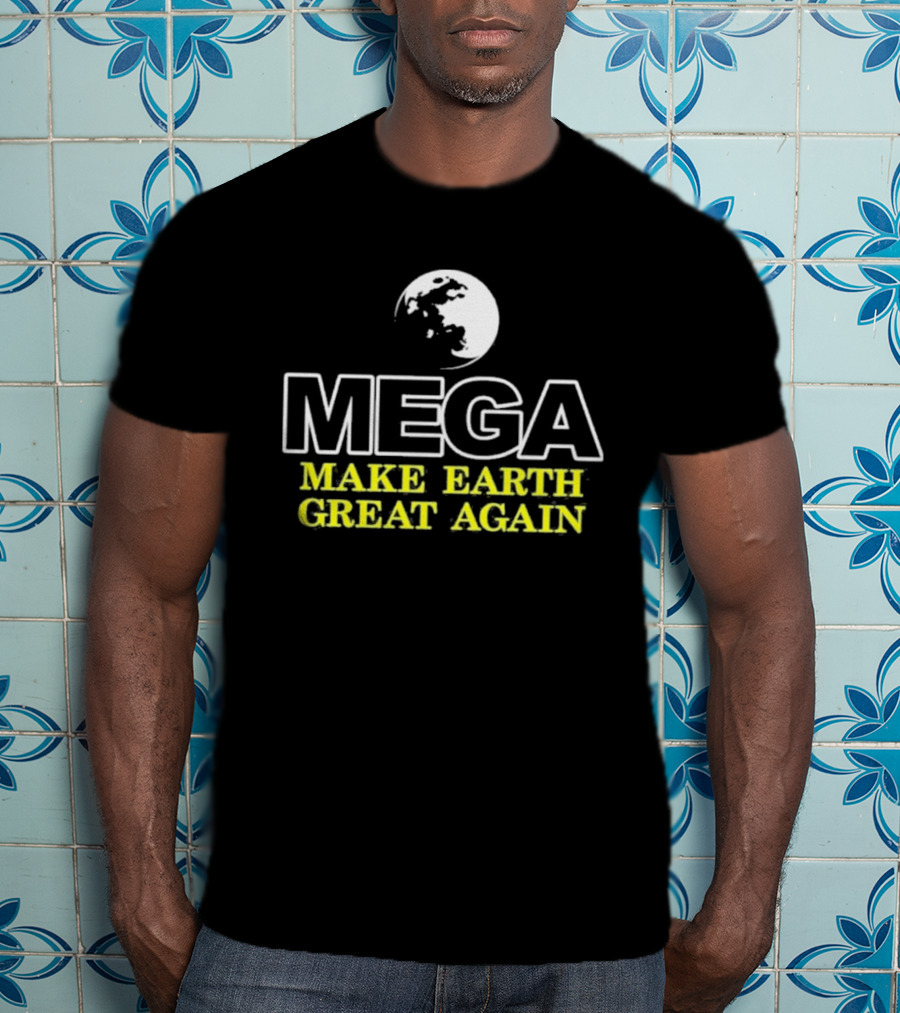 Count Binface MEGA Make Earth Great Again Planet T-Shirt