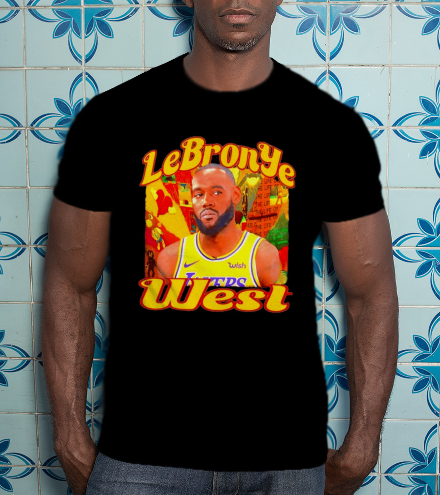 LeBronYe West Los Angeles Lakers Basketball T-Shirt