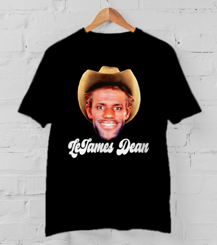LeBron James LeJames Dean Cowboy Hat T-Shirt