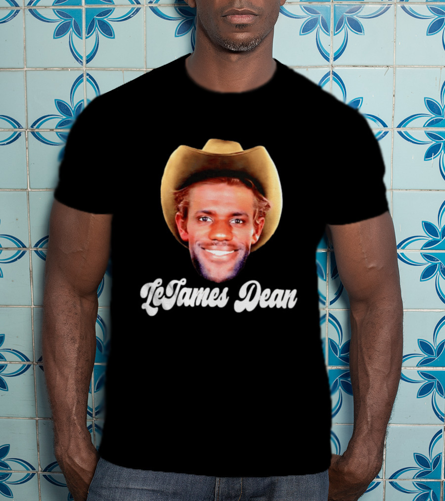LeBron James LeJames Dean Cowboy Hat T-Shirt