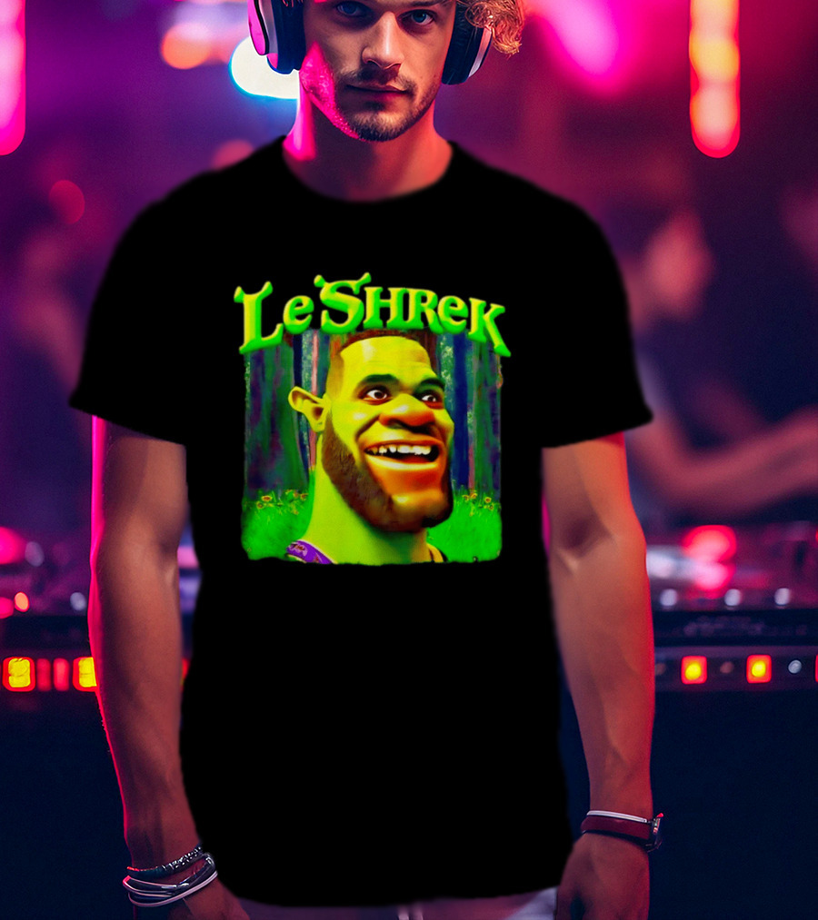 LeShrek LeBron James Philadelphia 76ers Basketball T-Shirt