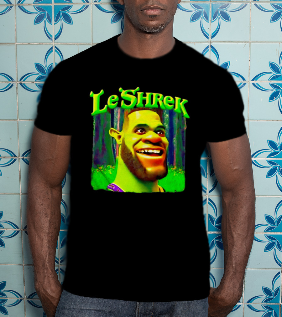 LeShrek LeBron James Philadelphia 76ers Basketball T-Shirt
