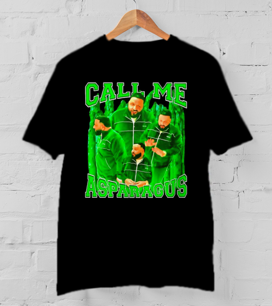 DJ Khaled Call Me Asparagus Music Producer Green Tracksuit T-Shirt