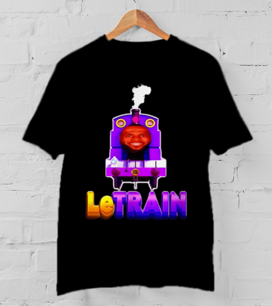 LeBron James LeTrain Meme With Philadelphia 76ers Concept T-Shirt